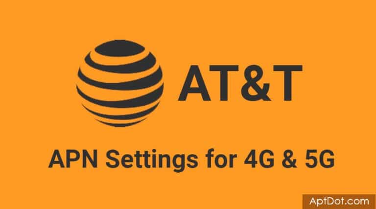APN Settings for 4G & 5G