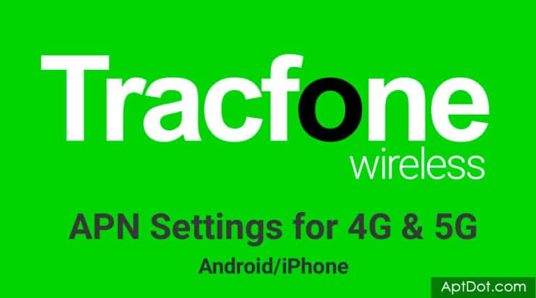 tracfone-apn-settings