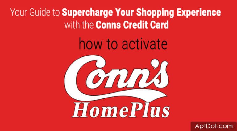 unlock credit card through Conns.com Activate